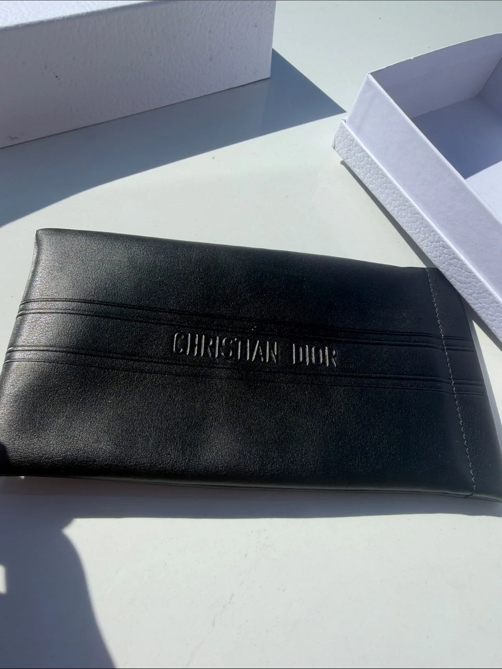 NEW CHRISTIAN DIOR MEN’s EYEGLASS CASE